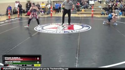 105 lbs Cons. Round 3 - Ethan Suberla, Askren Wrestling Academy vs Heston Gerads, LITTLE FALLS