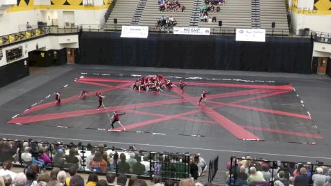 Purdue University "West Lafayette IN" at 2025 WGI Guard Mideast Power Regional