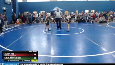 70 lbs 3rd Place Match - Cruz Armstrong, Sublime Wrestling Academy vs Jaxon Nye, Fighting Squirrels