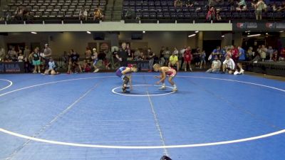 86 lbs Cons. Sub-quarters - Gus Springfield, Black Fox Wrestling Academy vs John Weinlein, Wave Wrestling Club