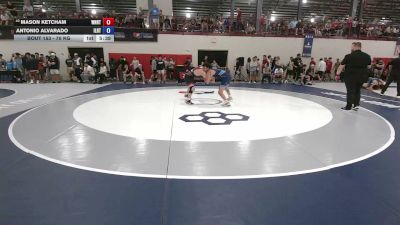 70 kg Champ. Rd Of 128 - Mason Ketcham, WNY RTC vs Antonio Alvarado, Illinois RTC