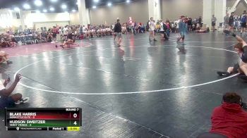 106 lbs Round 7 (10 Team) - Hudson Sweitzer, Verot Vikings vs Blake Harris, Hawkstyle Elite