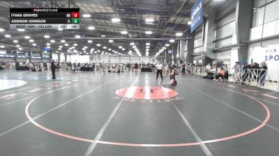 152 lbs Consi Of 16 #1 - Iyana Graves, MD vs Addison Johnson, FL