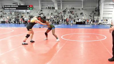 126 lbs Round Of 64 - Elliana Selearis, CT vs Suzie Polidor, FL