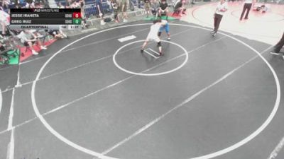 150 lbs Quarterfinal - Greg Ruiz, Sonora High vs Jesse Iraheta, Birmingham Charter