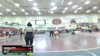 100 lbs Champ. Round 2 - Gia Do, Borah vs Vanessa Ortiz, Glenns Ferry