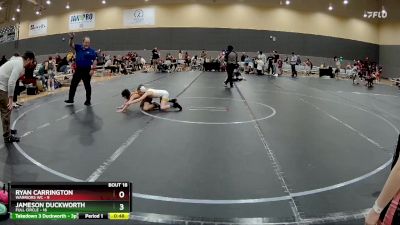 60 lbs Round 4 (10 Team) - Ryan Carrington, Warriors WC vs Jameson Duckworth, Full Circle