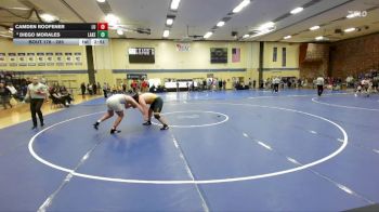 285 lbs Cons. Round 2 - Camden Roofener, Linfield vs Diego Morales, Lakeland