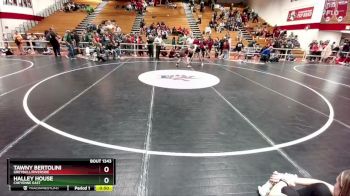 130 lbs Cons. Round 4 - Halley House, Cheyenne East vs Tawny Bertolini, Greybull/Riverside