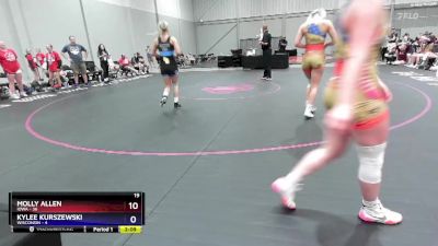 130 lbs 2nd Place Match (16 Team) - Calista Rodish, Iowa vs Hayli Fletcher, Wisconsin