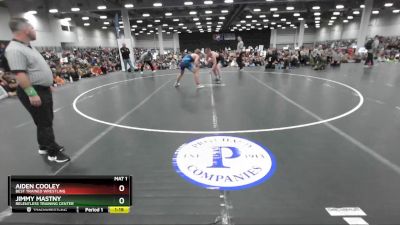 190 lbs 1st Place Match - Jimmy Mastny, Relentless Training Center vs Aiden Cooley, Best Trained Wrestling