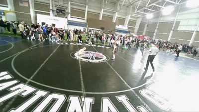 71 lbs Cons. Round 5 - Jackson Maynard, Sanderson Wrestling Academy vs Crew Downing, Wyoming Underground