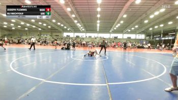 80 lbs Round Of 16 - Joseph Fleming, Mat Assassins Red vs Eli Bechtold, All-American Wrestling Club MS