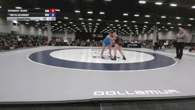 190 lbs Quarters - Kennedy Burk, Iowa vs Bryn Schmidt, Wisconsin