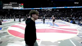 Cons. Round 1 - Lane Geisner, Custer vs Xavier Yount, Tri-Valley