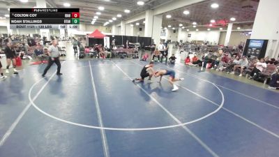 138 lbs Cons. Sub-quarters - Colton Coy, Idaho vs Noah Stallings, Utah