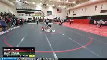 94 Girls Round 3 - Kiahna Spellman, Brighton Highschool vs Chasey Karabell, Eaglecrest Wrestling Club