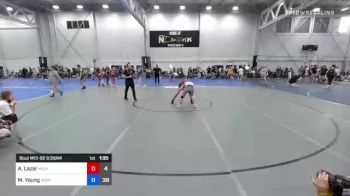 101 lbs Rr Rnd 2 - Alexis Lazar, Michigan Rev Girls vs Makayla Young, WOW North