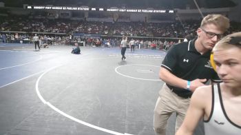 D 1 126 lbs Cons. Round 3 - Gavin Babin, St. Amant vs Hoang Bui, Sulphur