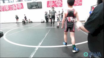 52 lbs Quarterfinal - Knox Kincaid, Cowboy Wrestling Club vs Griffyn Moyer, Del City Little League Wrestling