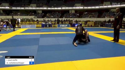 Robert Paul Wolfe vs Matt Schellenschlager 2022 World IBJJF Jiu-Jitsu No-Gi Championship