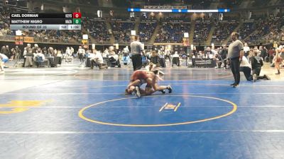 124 lbs Round Of 32 - Cael Dorman, Keystone Central vs Matthew Nigro, Nazareth