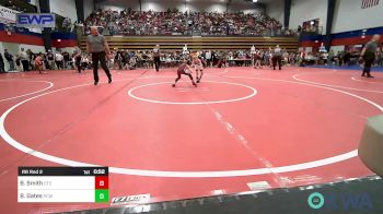 46 lbs Rr Rnd 2 - Barrett Smith, Owasso Takedown Club vs Baker Gates, Ponca City Wildcat Wrestling