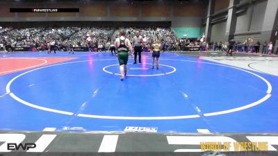 130 lbs Quarterfinal - Ladson Fraser, Roundtree Wrestling Academy vs Luke Lemerande, Central Linn