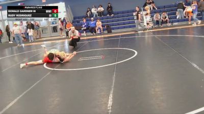 132 lbs 1st Place Match - Rudy Rodriguez, GI GRAPPLERS vs Donald Gardner Iii, Mile High Wrestling Club