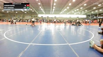 105 lbs Quarterfinal - Carson Raper, Ohio Gold vs Jett Johnson, Team Gotcha National