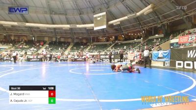 125 lbs Round Of 32 - Jaimon Mogard, Moen Wrestling Academy vs Angel Cejudo Jr., Valiant Prep