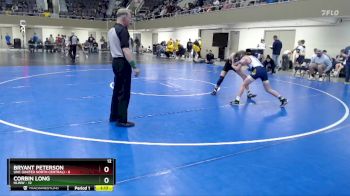115 lbs Finals (8 Team) - Corbin Long, HLWW vs Bryant Peterson, UNC (United North Central)