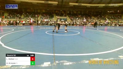 61 lbs Round Of 32 - Landon Walker, The Glasgow Wrestling Academy vs Aaron Arroyos, Takedown Elite