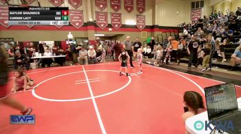 46 lbs Consi Of 8 #2 - Baylor Shadwick, Berryhill Wrestling Club vs Carsen Lacy, Miami