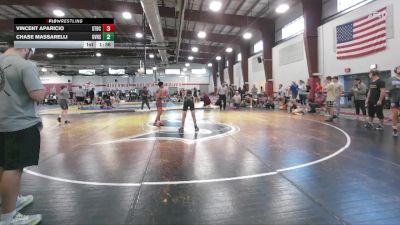 95 lbs Round 5 (12 Team) - Chase Massarelli, Garnet Valley vs Vincent Aparicio, Steller Trained Bacara