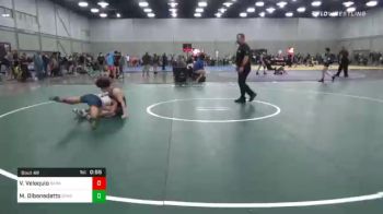 125 lbs Consolation - Vince Veloquio, Dark Cloud Wrestling Club vs Michael Dibenedetto, Spar Wrestling Academy