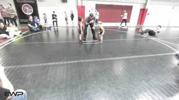 45 lbs Final - Trek Castor, Woodward Youth Wrestling vs Luis Verduzco, Ponca City Wildcat Wrestling