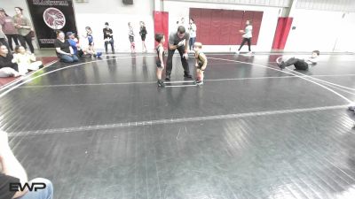 45 lbs Final - Trek Castor, Woodward Youth Wrestling vs Luis Verduzco, Ponca City Wildcat Wrestling