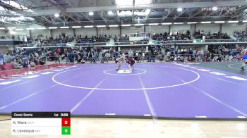 126 lbs Consolation - Kaden Ware, Killingly vs Kyle Levesque, Xavier