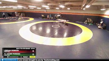 87-91 lbs Round 3 - M. Xavier Paredes, Westlake vs Jordan Robison, Westlake