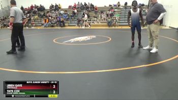 JV-6 lbs Round 3 - Canan Olson, Prairie, Cedar Rapids vs Gavin Rogers, Prairie, Cedar Rapids