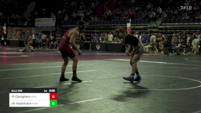 174 lbs Consolation - Philip Conigliaro, Harvard vs Nick Incontrera, Pennsylvania