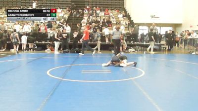 72-J lbs Consi Of 4 - Michael Smith, High Pace Wrestling Club vs Adam Tokhchukov, Olympic