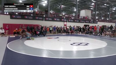 125F kg Champ. Round 3 - Coby Merrill, NYAC vs Dreshaun Ross, Cowboy RTC