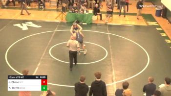 170 lbs Consolation - Jack Chase, Scituate vs Kayo Torres, Sandwich