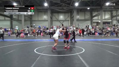 165 lbs Cons. Round 2 - Lennox Dooley, Jeff West vs Maryah Jones, Wichita Blue Knights