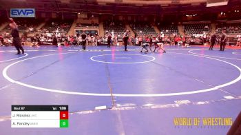 95 lbs Semifinal - Jaxon Moralez, Juggernaut Wrestling Club vs Arav Pandey, American Dream Wrestling Club