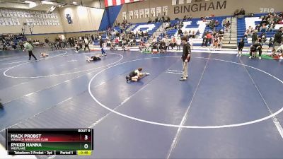 55-57 lbs Round 2 - Ryker Hanna, Westlake vs Mack Probst, Wasatch Wrestling Club