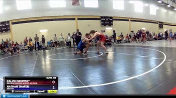 182 lbs Cons. Round 3 - Calvin Stewart, Bulldog Premier Wrestling Club vs Nathan Shafer, Indiana