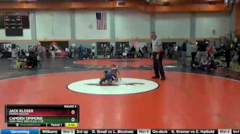 50 lbs Round 5 - Camden Simmons, Hard Drive Wrestling Club vs Jack Kloser, Marion Wolves